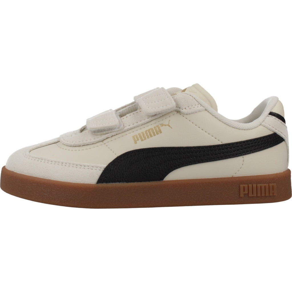 PUMA CLUB II ERA V PS en color BEIS  (2)