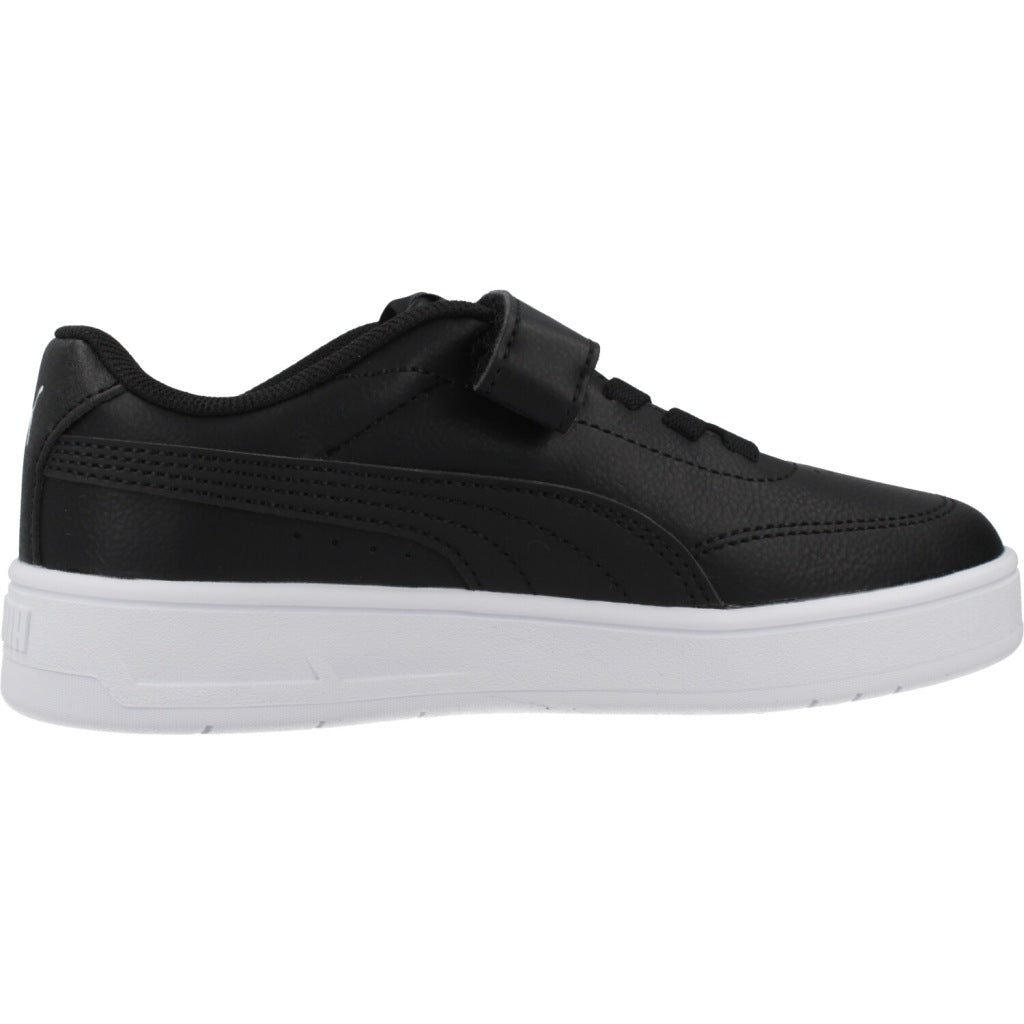 PUMA COURT CLASSIC CLEAN en color NEGRO  (4)