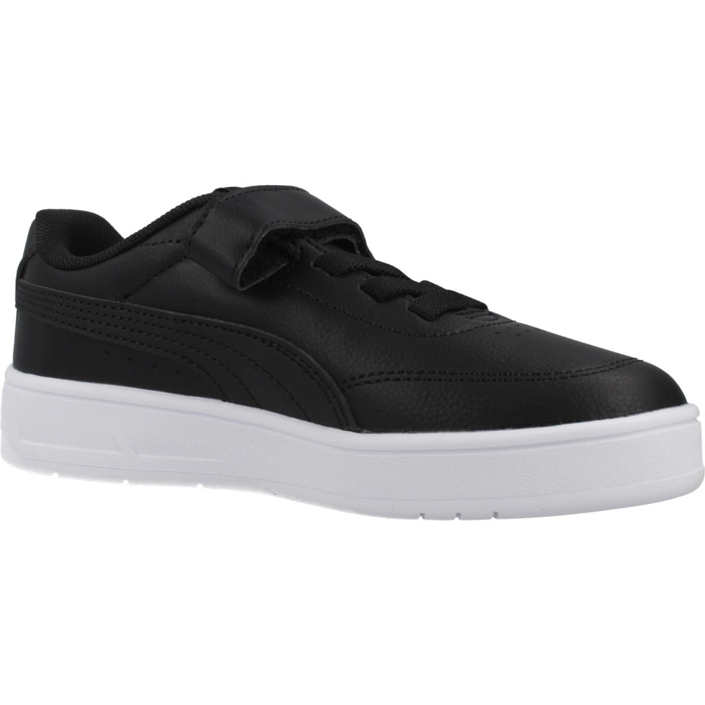 PUMA COURT CLASSIC CLEAN en color NEGRO  (5)