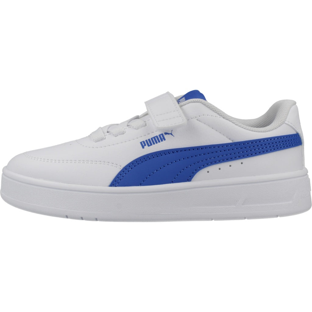 PUMA COURT CLASSIC CLEAN en color BLANCO  (2)