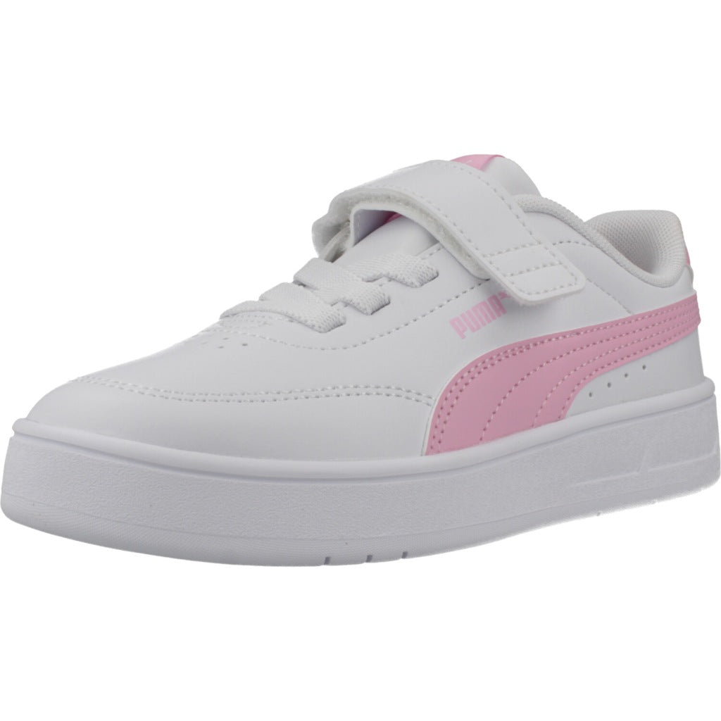 PUMA COURT CLASSIC CLEAN en color BLANCO  (1)