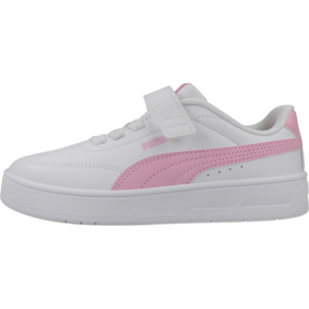PUMA COURT CLASSIC CLEAN en color BLANCO  (2)