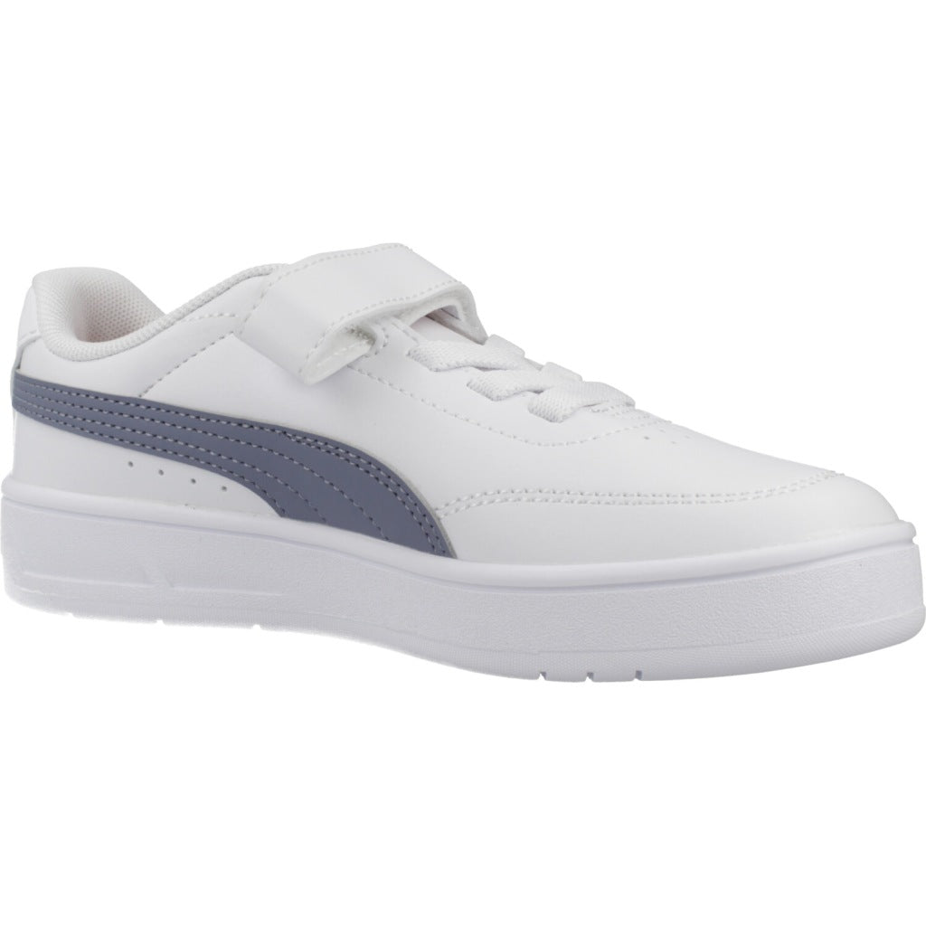 PUMA COURT CLASSIC CLEAN en color BLANCO  (5)