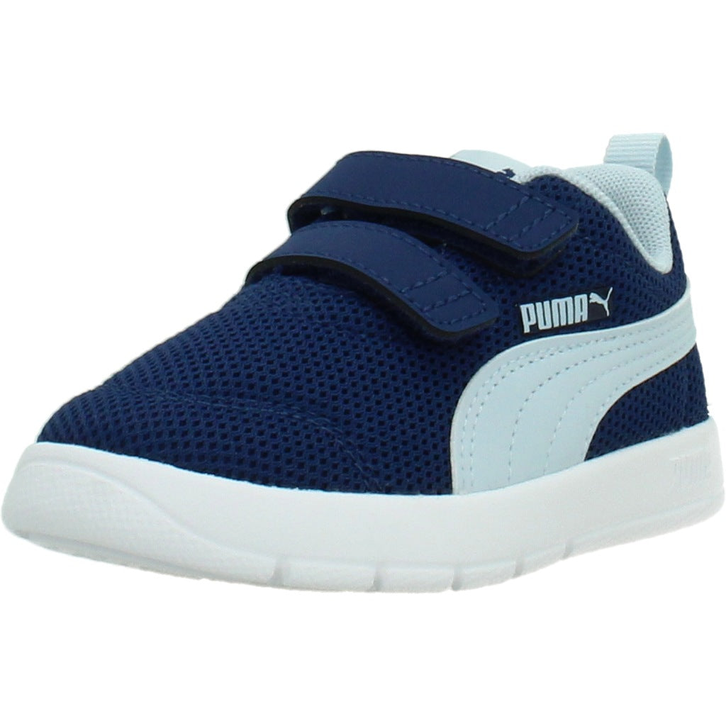 PUMA COURTFLEX V MESH en color AZUL  (1)
