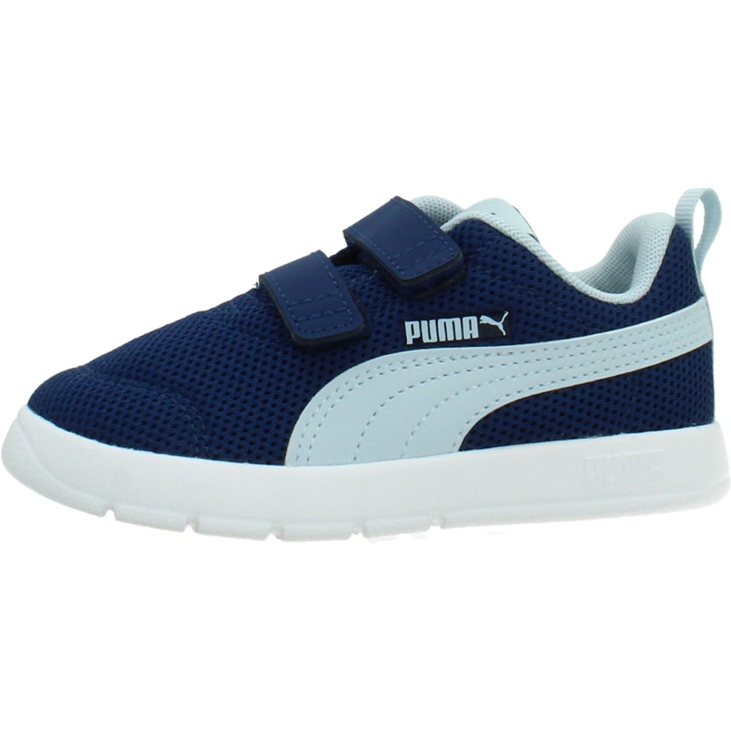 PUMA COURTFLEX V MESH en color AZUL  (2)