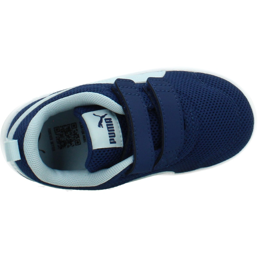 PUMA COURTFLEX V MESH en color AZUL  (7)