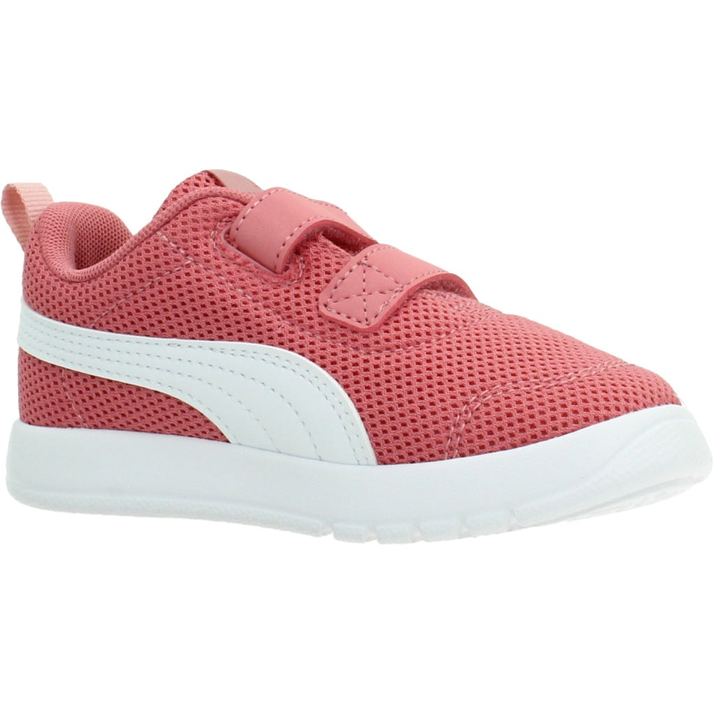 PUMA COURTFLEX V MESH en color ROSA  (5)
