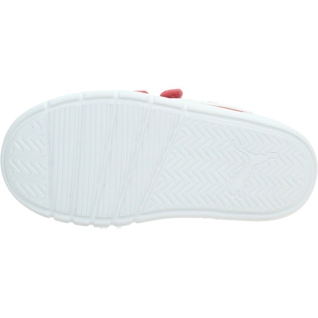 PUMA COURTFLEX V MESH en color ROSA  (6)