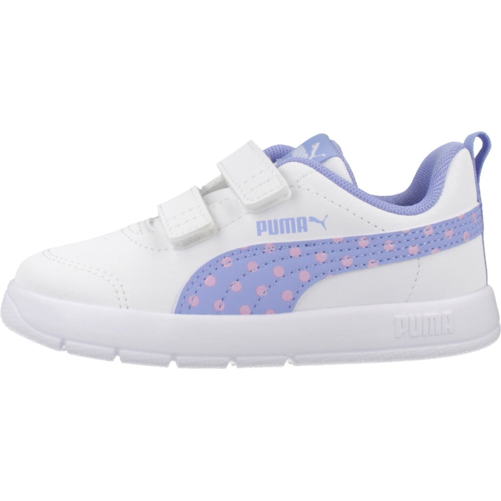 PUMA COURTFLEX V DOTTY V en color BLANCO  (2)