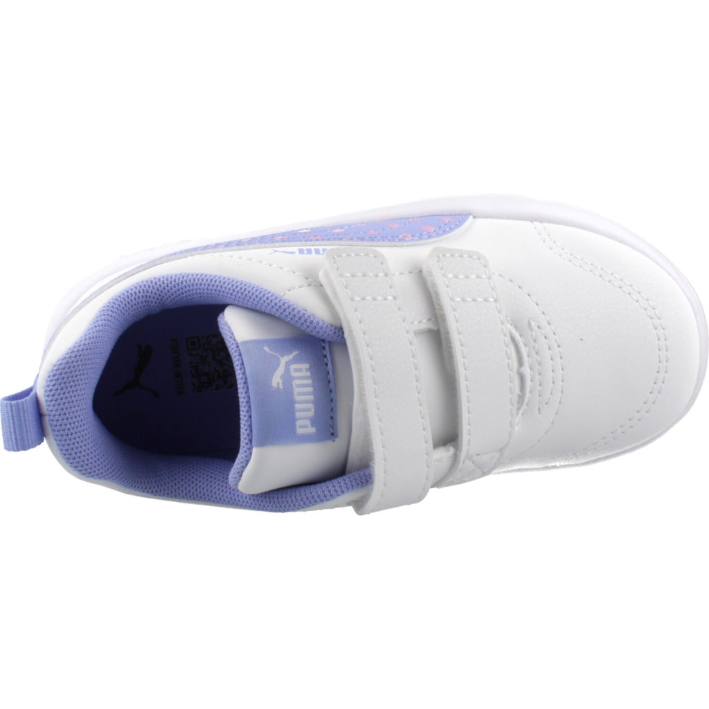 PUMA COURTFLEX V DOTTY V en color BLANCO  (6)