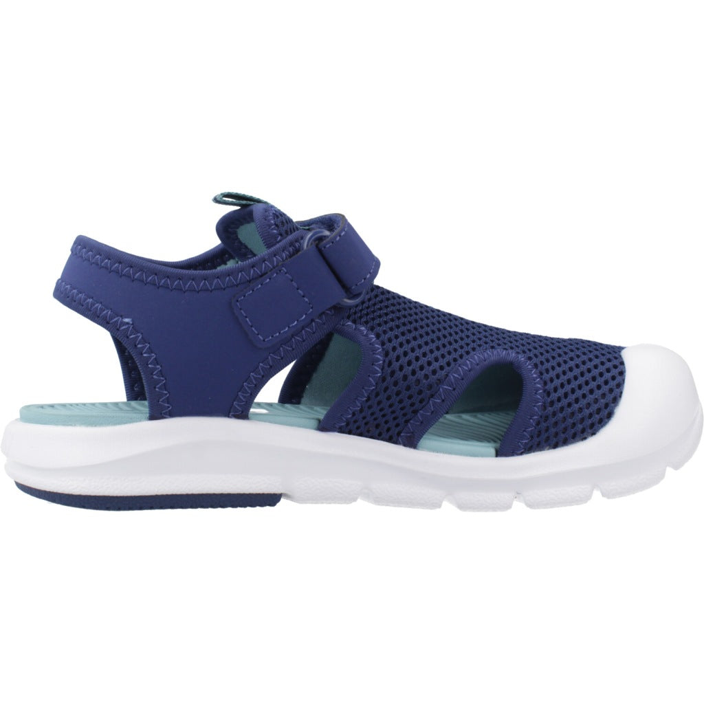 PUMA FUN RACER SANDAL MESH en color AZUL  (4)
