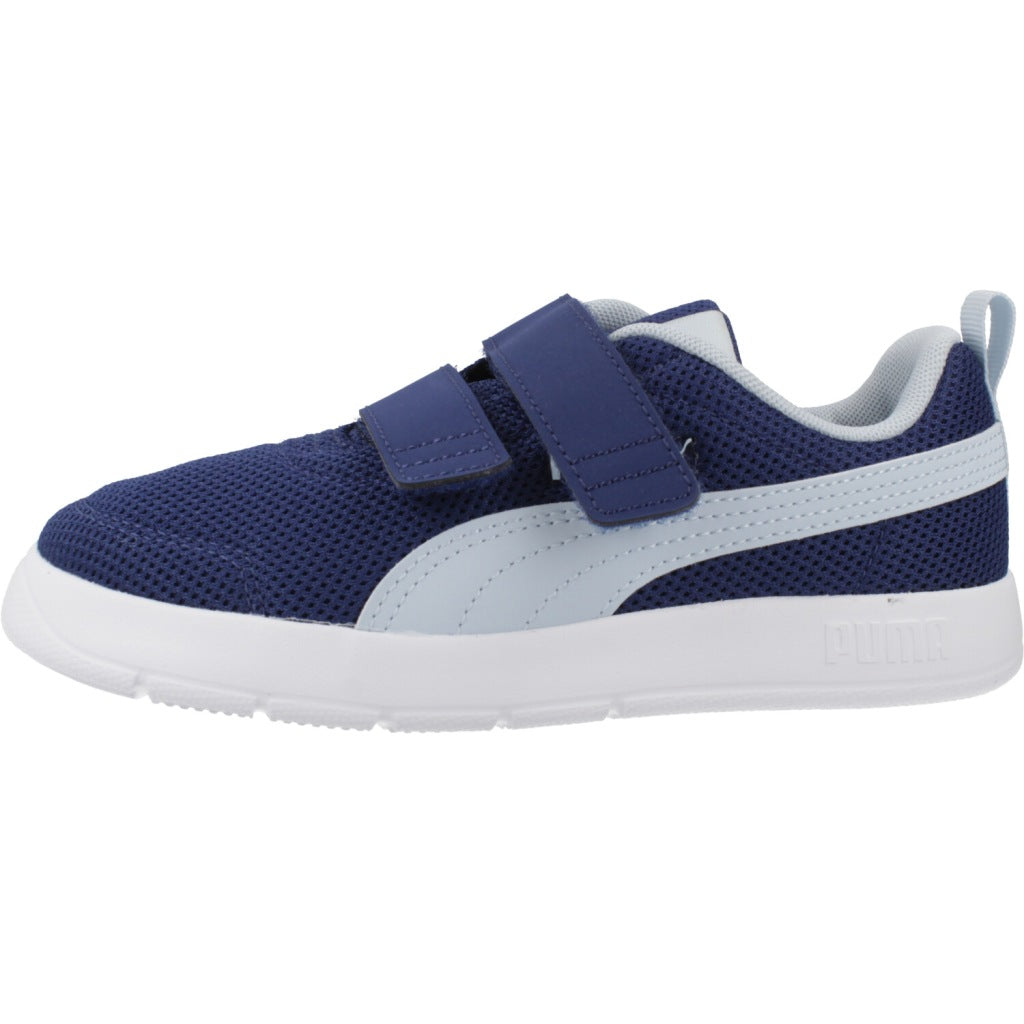 PUMA COURTFLEX V MESH en color AZUL  (2)