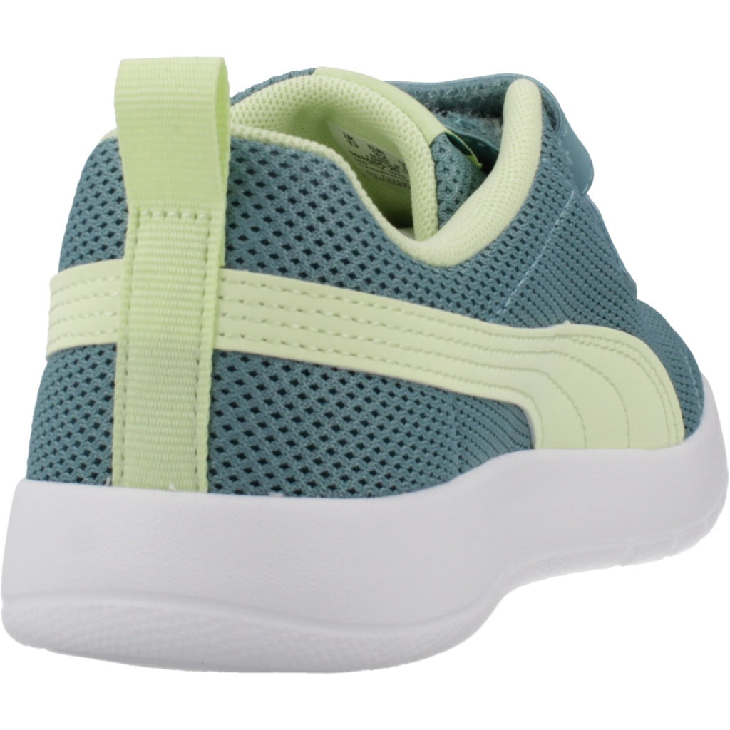 PUMA  COURTFLEX V MESH  en color AZUL  (3)