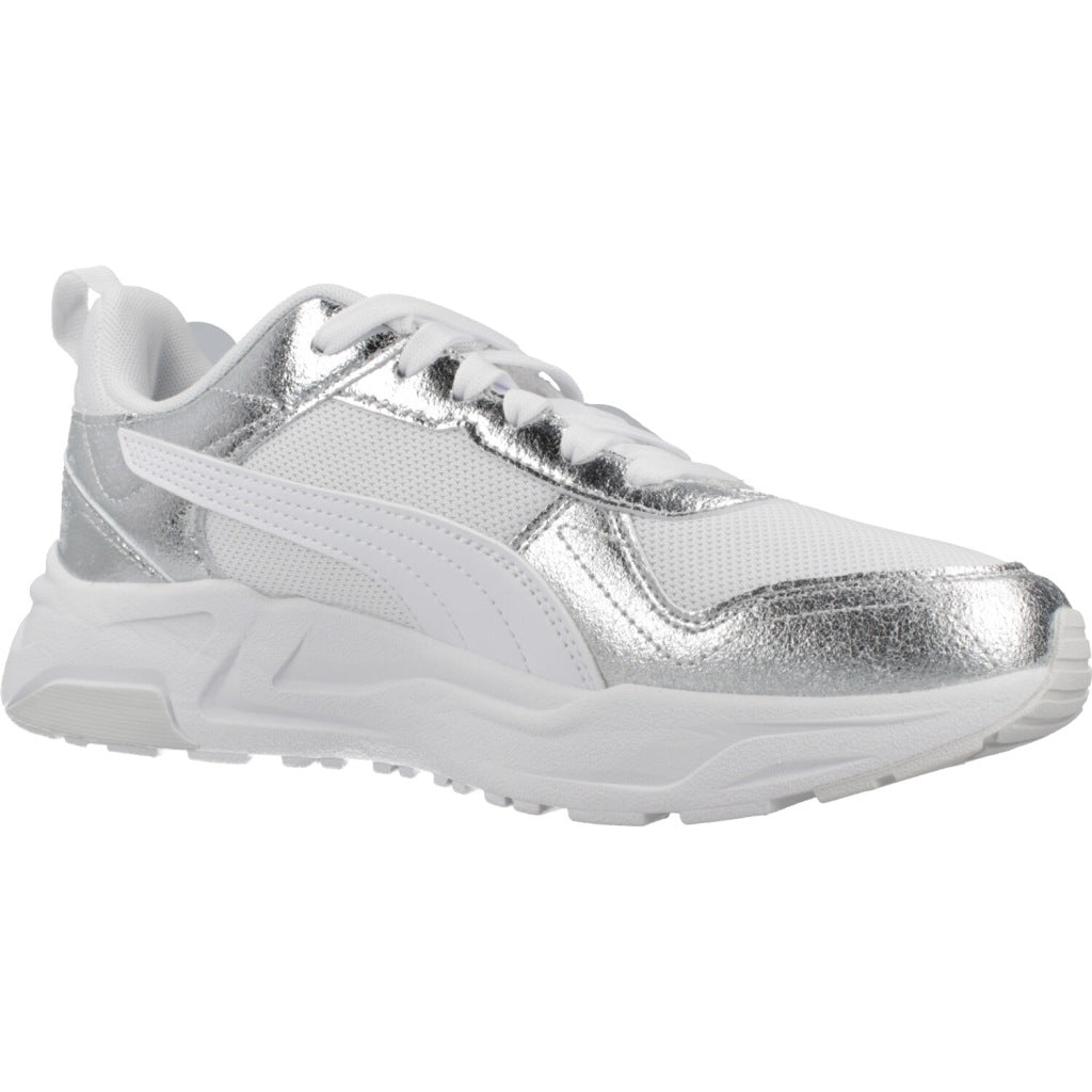 PUMA TRINITY  LT METALLIC en color BLANCO  (5)