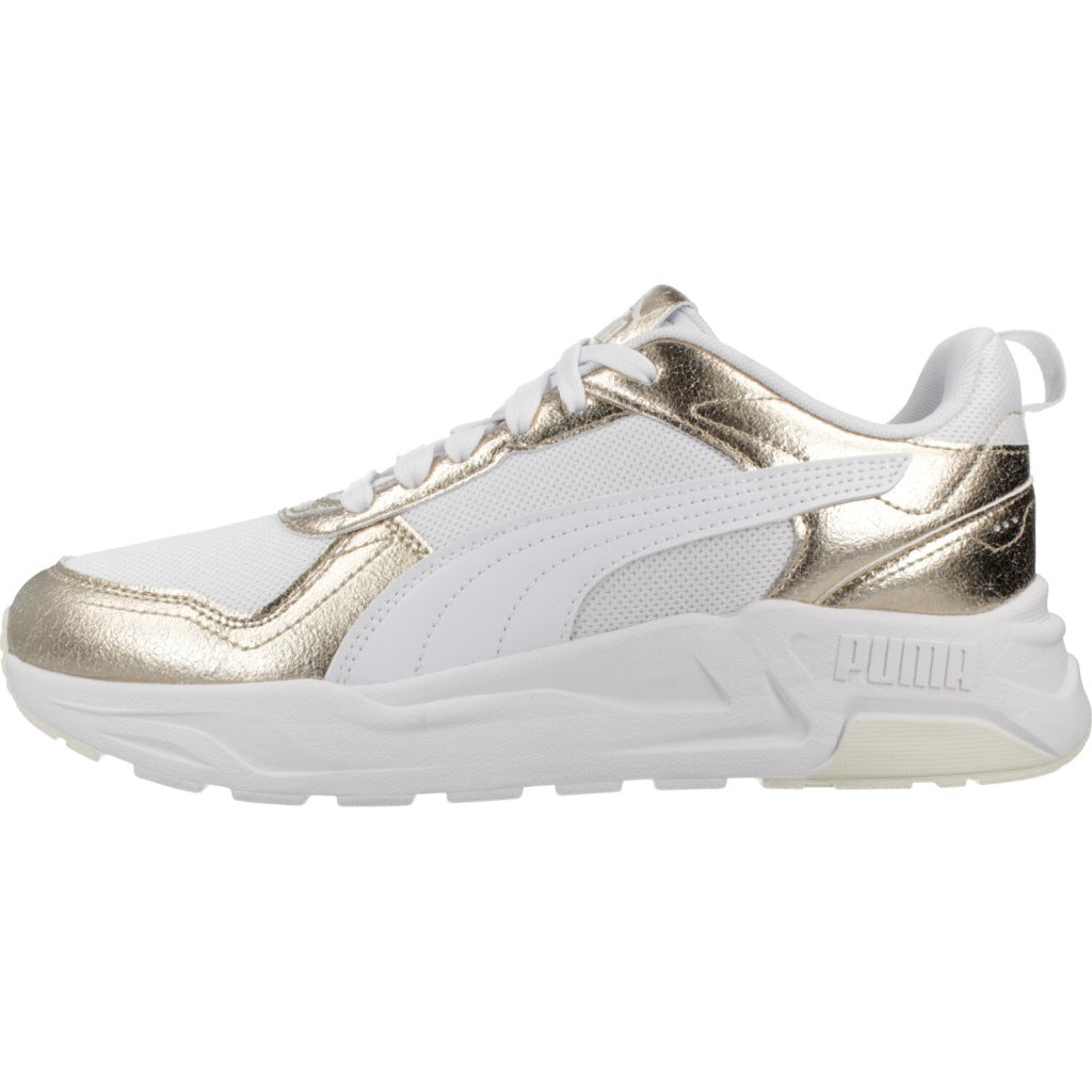 PUMA TRINITY  LT METALLIC en color BLANCO  (2)