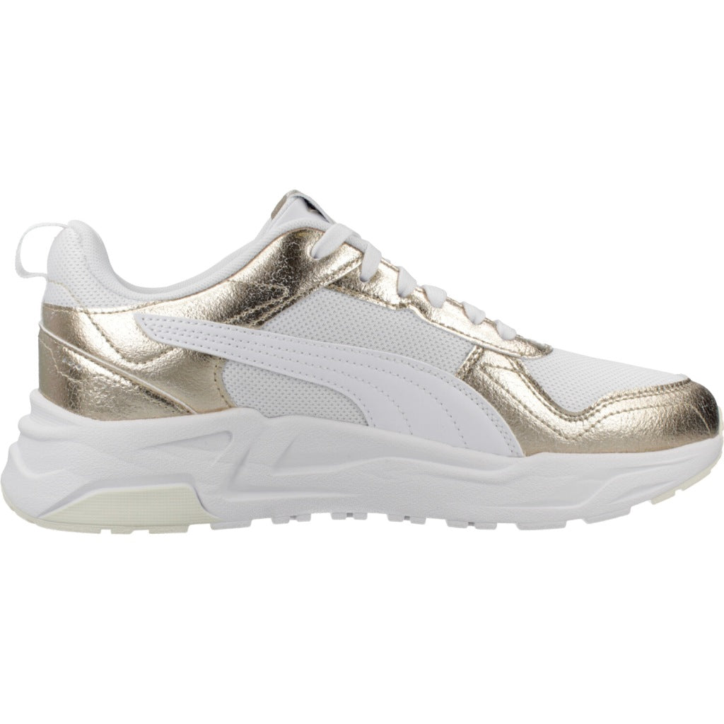 PUMA TRINITY  LT METALLIC en color BLANCO  (4)