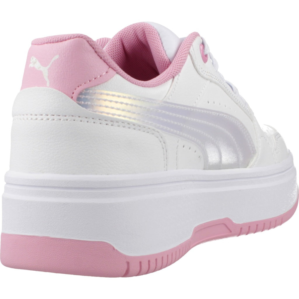 PUMA REBOUND FEMME HOLO . JR en color BLANCO  (3)