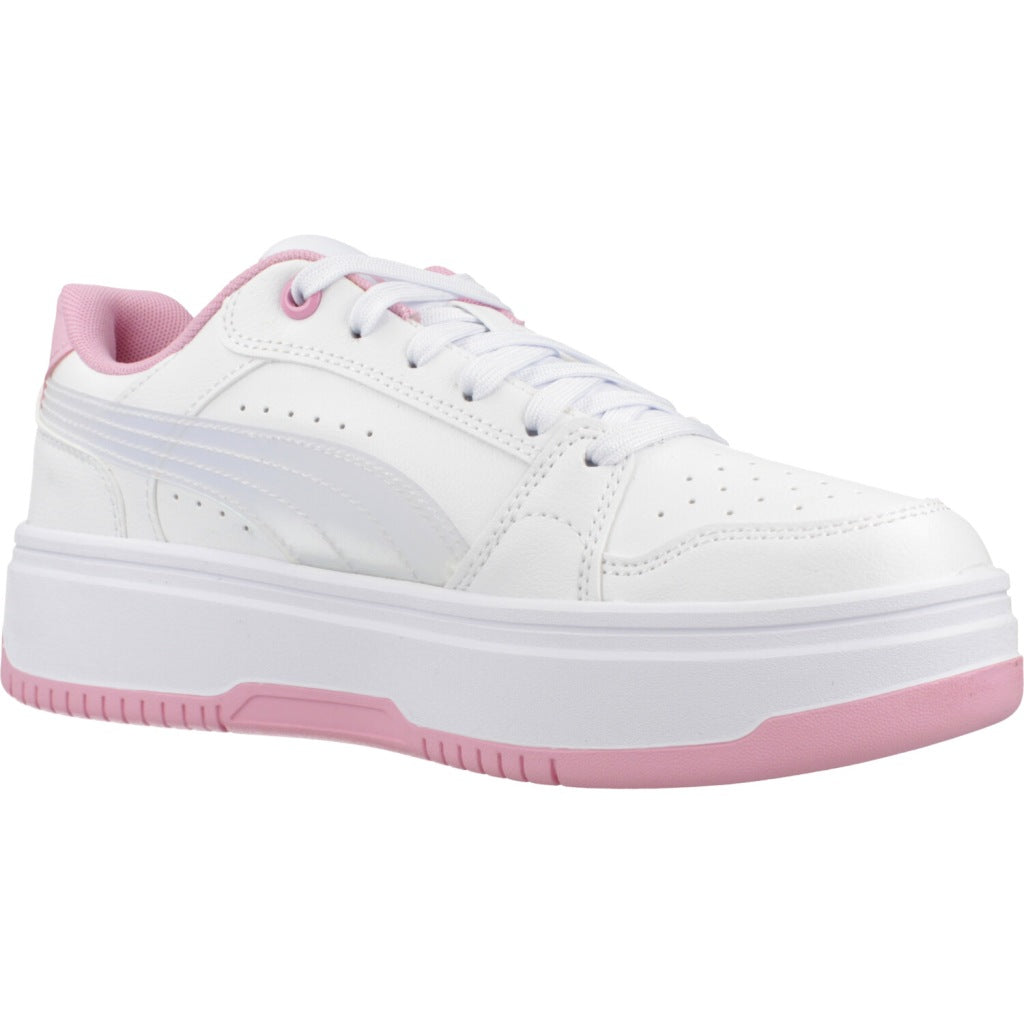 PUMA REBOUND FEMME HOLO . JR en color BLANCO  (5)