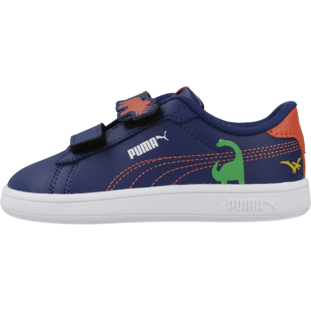 PUMA SMASH . DINO V en color AZUL  (2)
