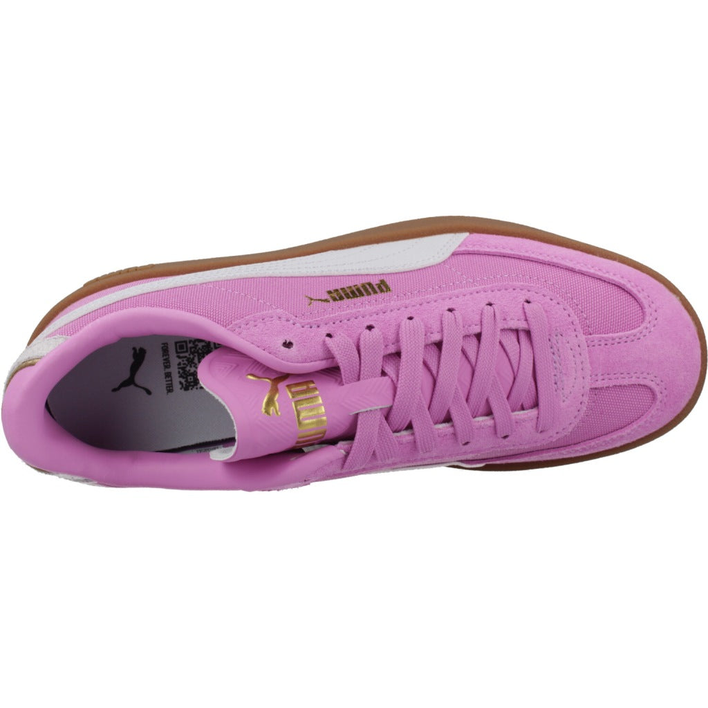 PUMA CLUB II ERA CV JR en color ROSA  (7)