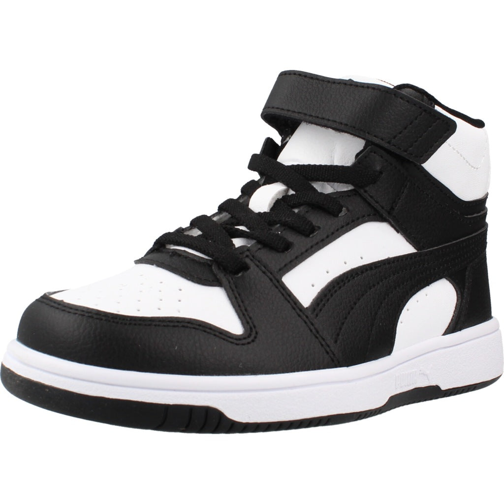 PUMA REBOUND SLAM MID AC+PS en color NEGRO  (1)