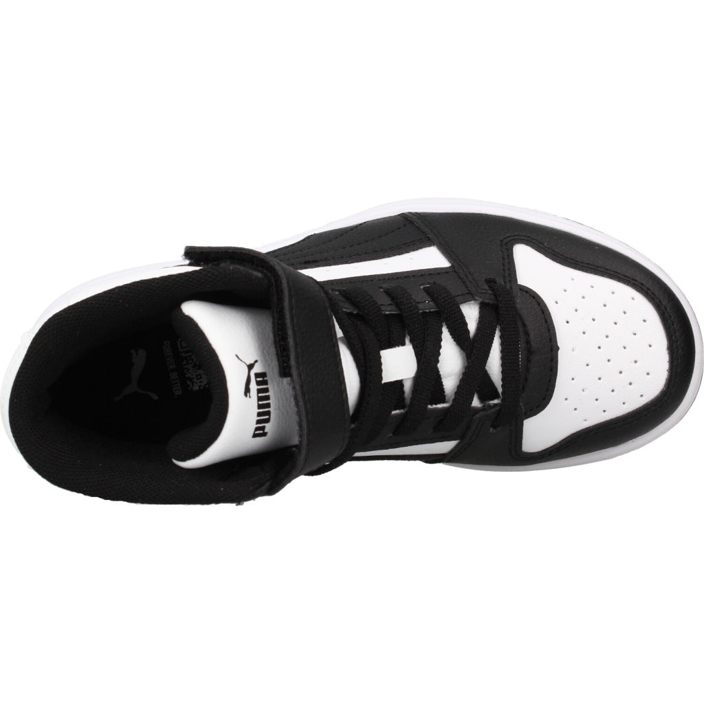 PUMA REBOUND SLAM MID AC+PS en color NEGRO  (7)