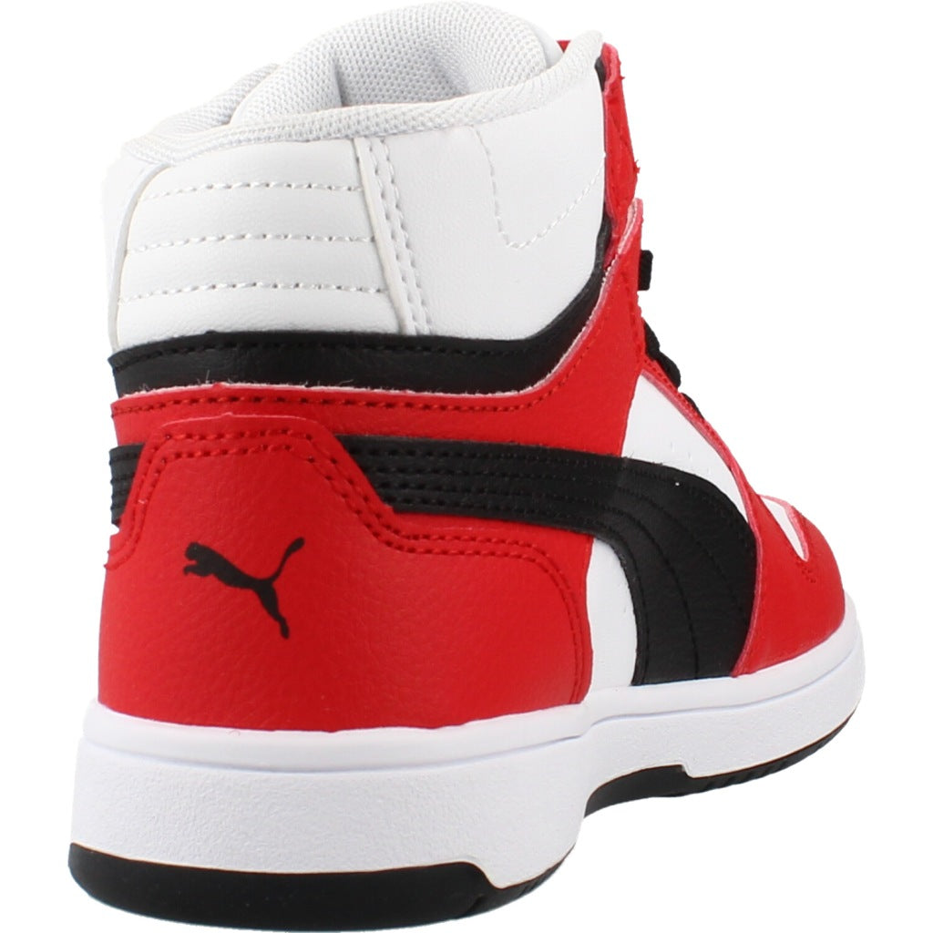 PUMA REBOUND SLAM MID AC+PS en color ROJO  (3)