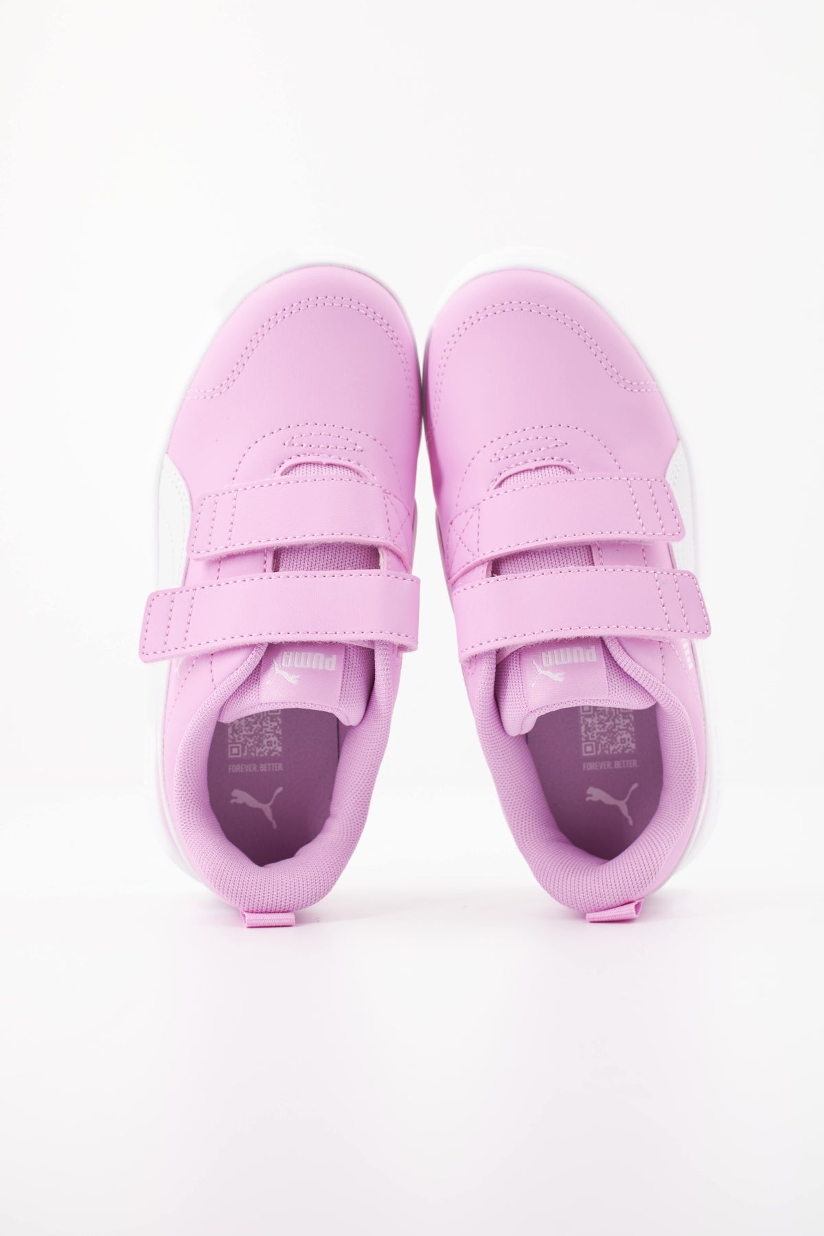 PUMA COURTFLEX V V PS en color ROSA  (3)