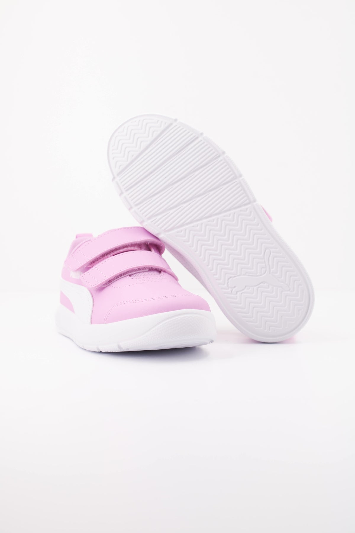 PUMA COURTFLEX V V PS en color ROSA  (5)