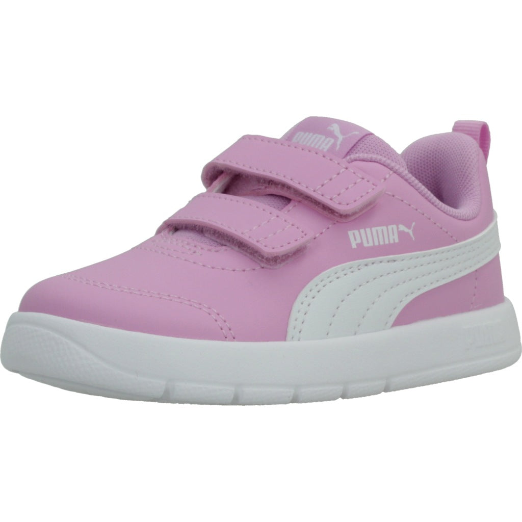 PUMA COURTFLEX V V INF en color ROSA  (1)