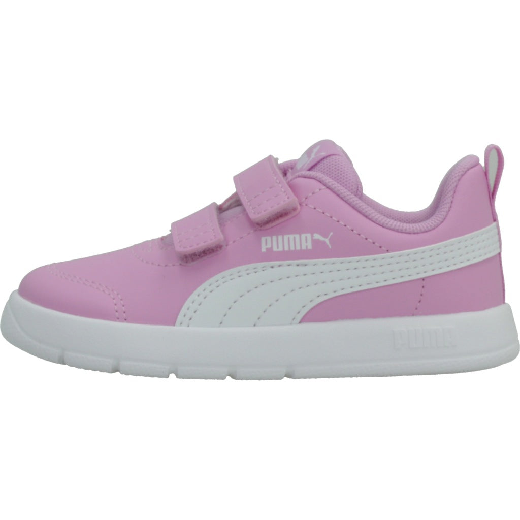 PUMA COURTFLEX V V INF en color ROSA  (2)