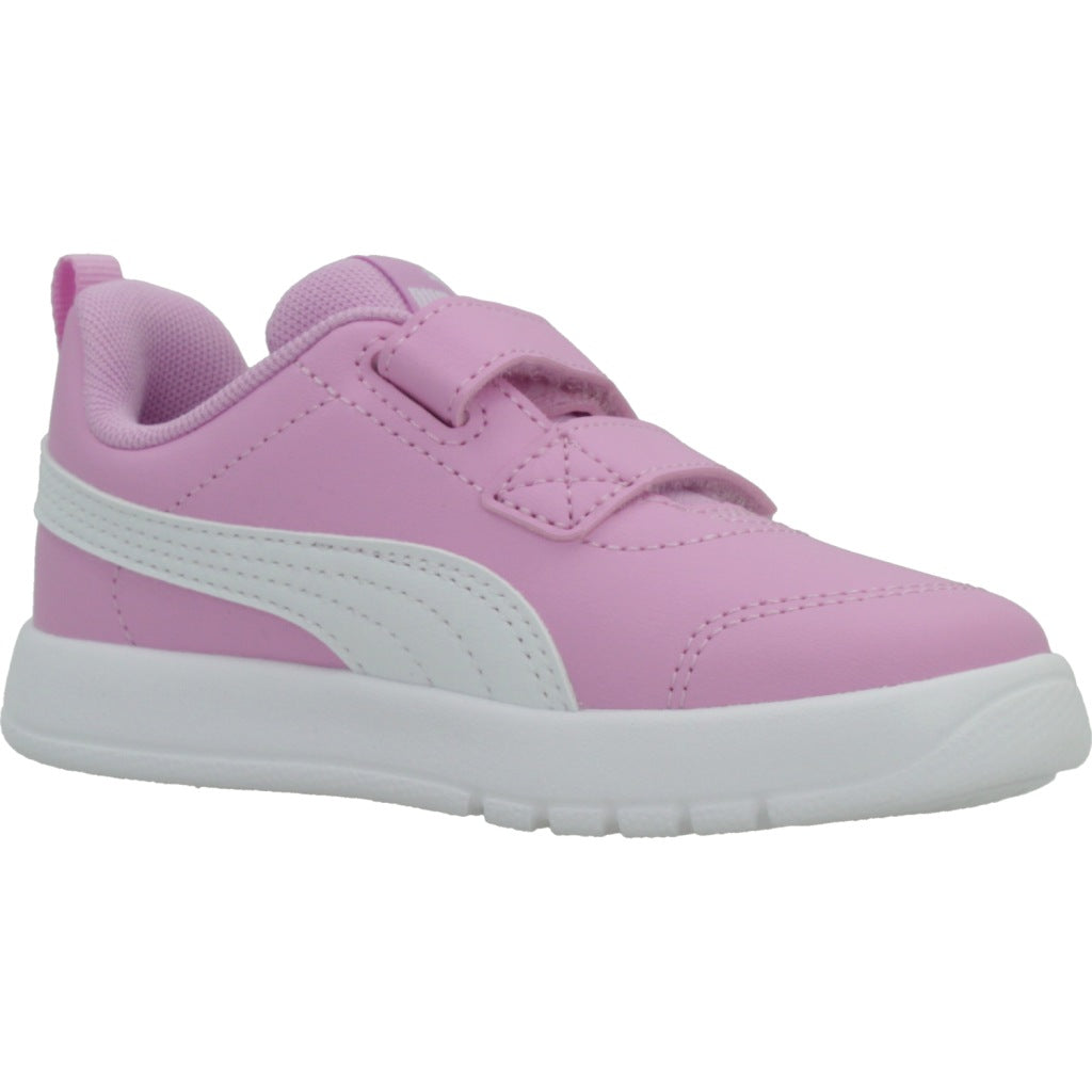 PUMA COURTFLEX V V INF en color ROSA  (5)