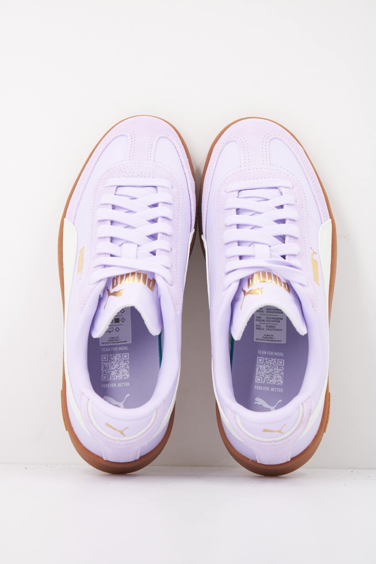 PUMA PUMA CLUB II ERA en color VIOLETA  (3)
