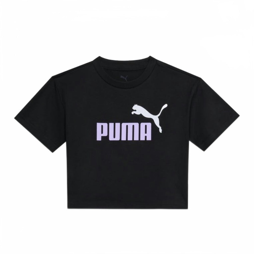 PUMA LOGO SHORT LENGTH TEE G en color   (4)