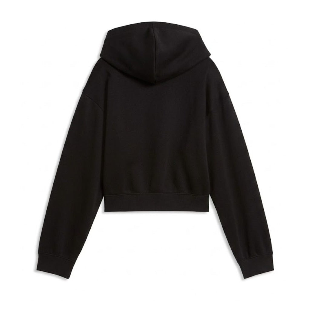 PUMA LOGO SHORT LENGTH HOODIE TR G en color NEGRO  (5)