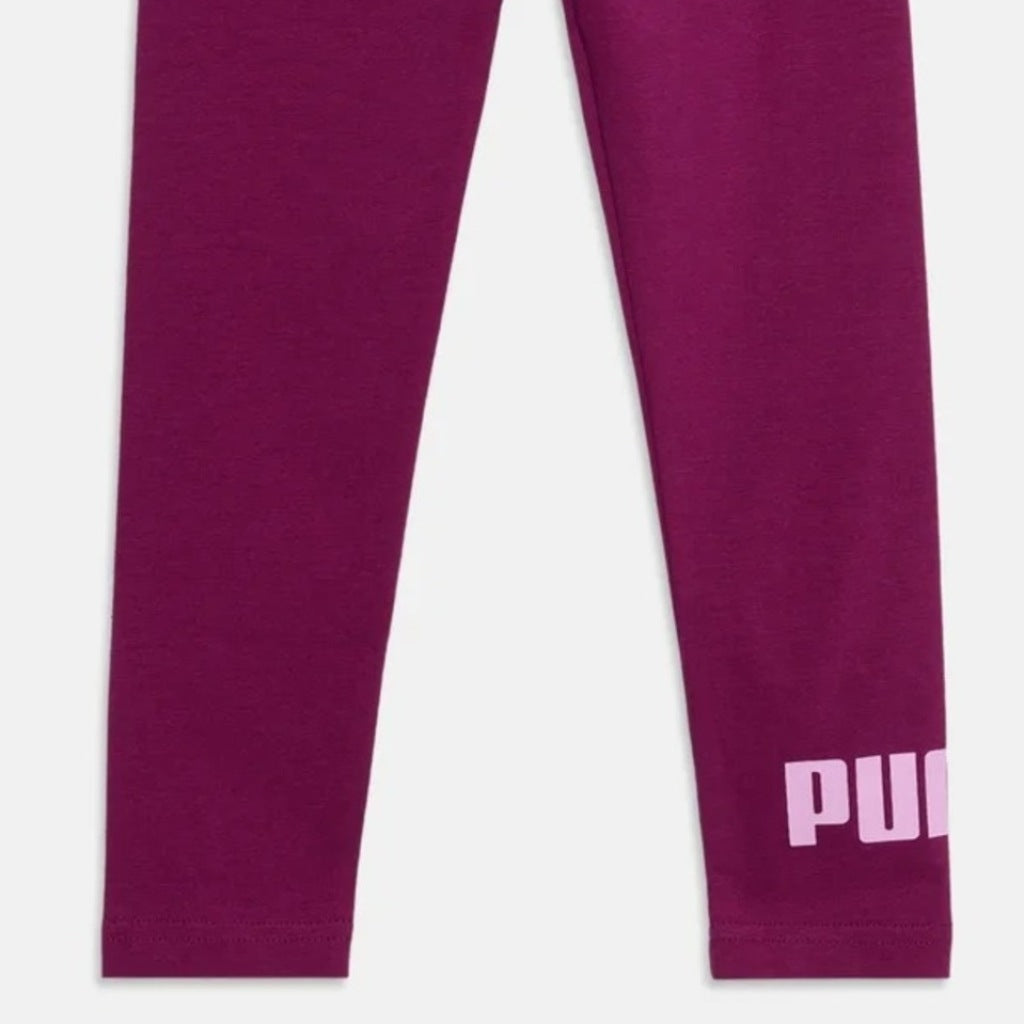 PUMA LOGO LEGGINGS G en color VIOLETA  (4)