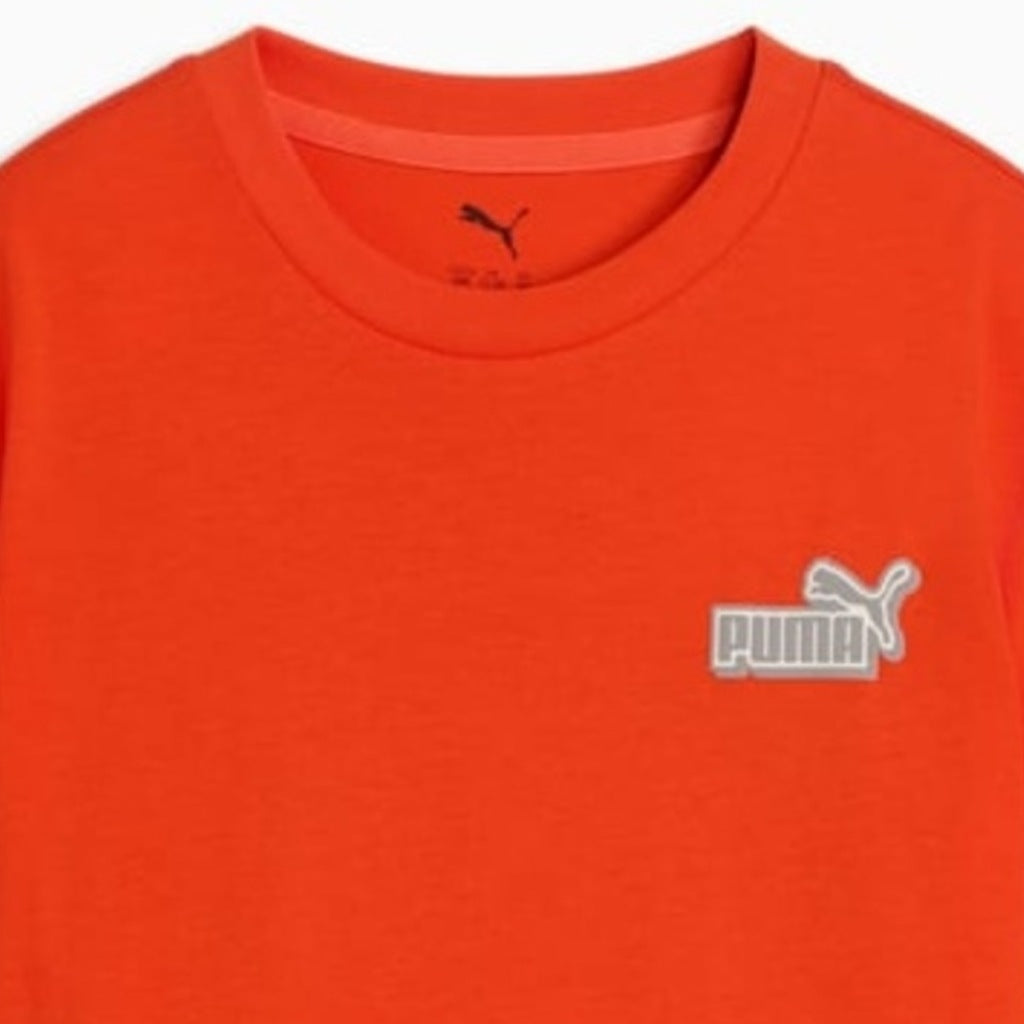 PUMA RELAXED BACK GRAPHIC TEE B en color ROJO  (6)