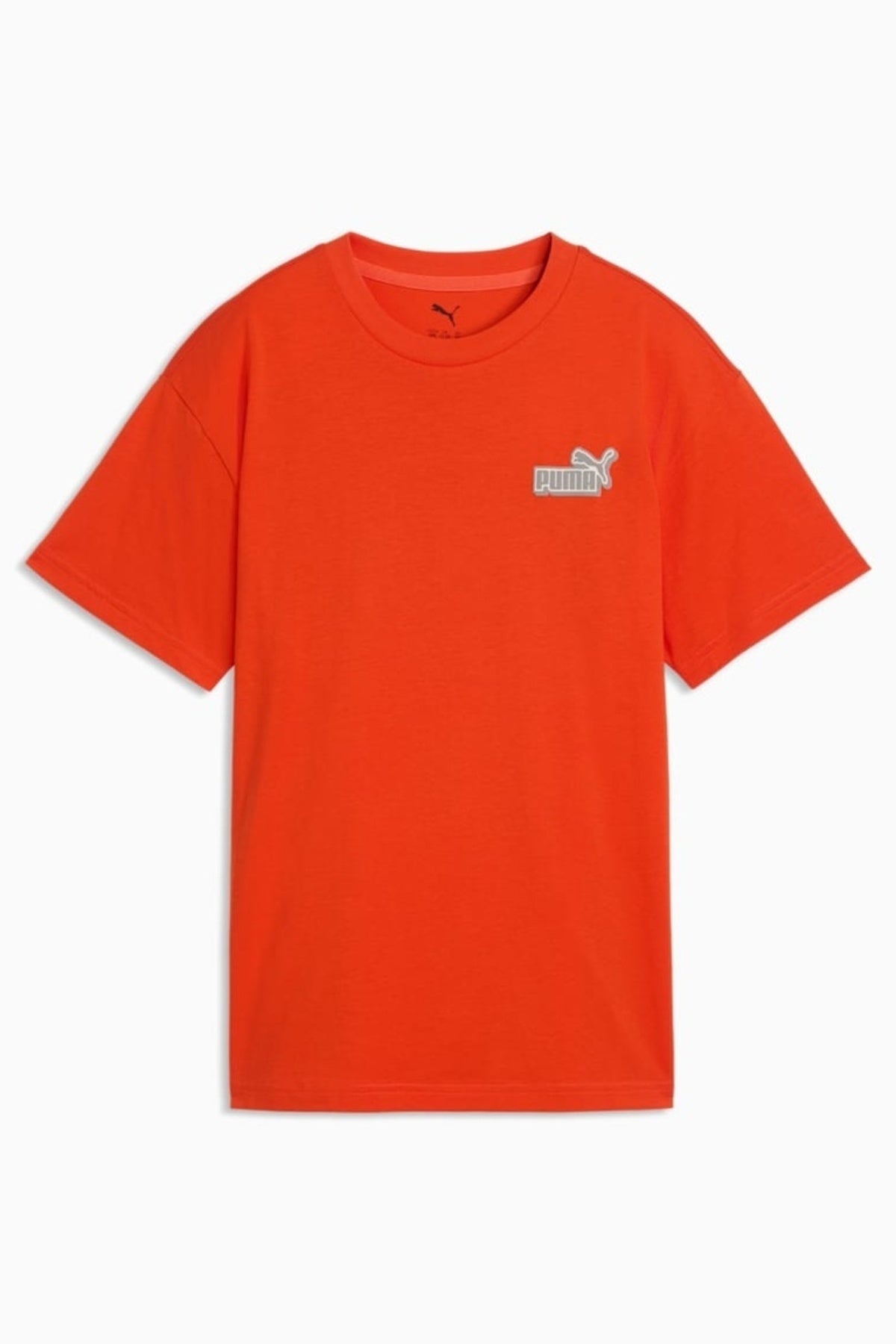 PUMA RELAXED BACK GRAPHIC TEE B en color ROJO  (1)