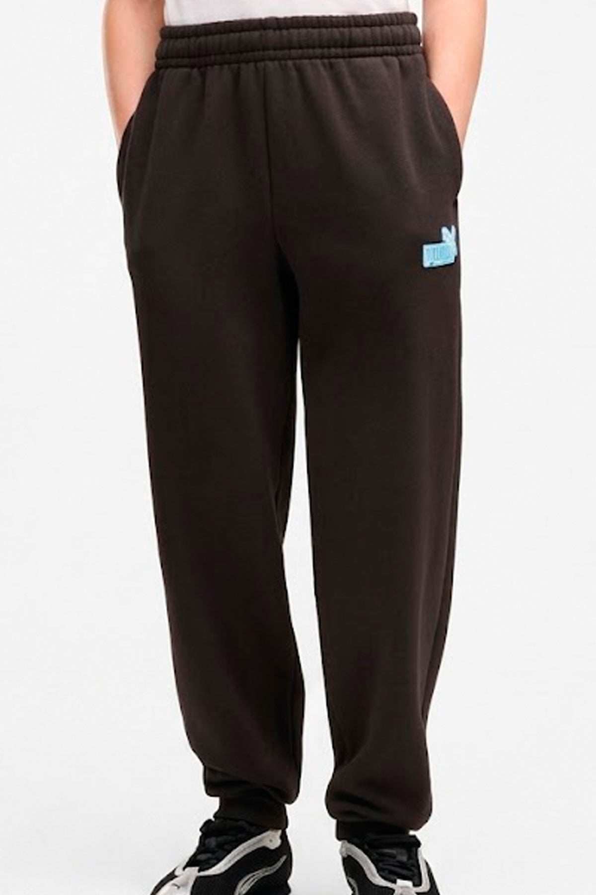 PUMA ED SWEATPANTS FL B en color NEGRO  (1)