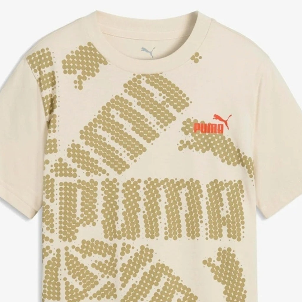 PUMA BRAND TEE B en color BEIS  (6)