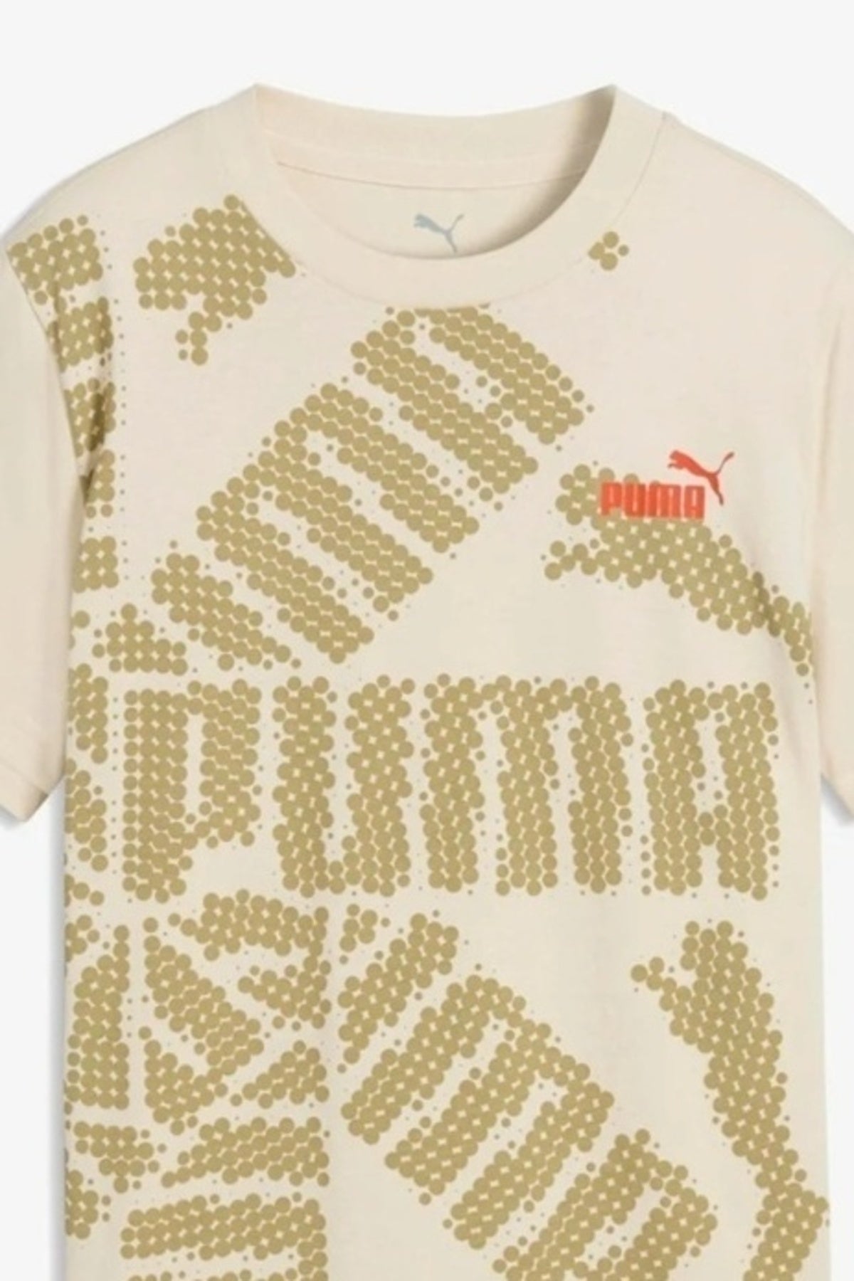PUMA BRAND TEE B en color BEIS  (3)