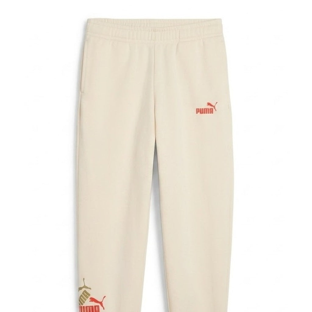 PUMA RAND SWEATPANTS FL B en color BEIS  (5)