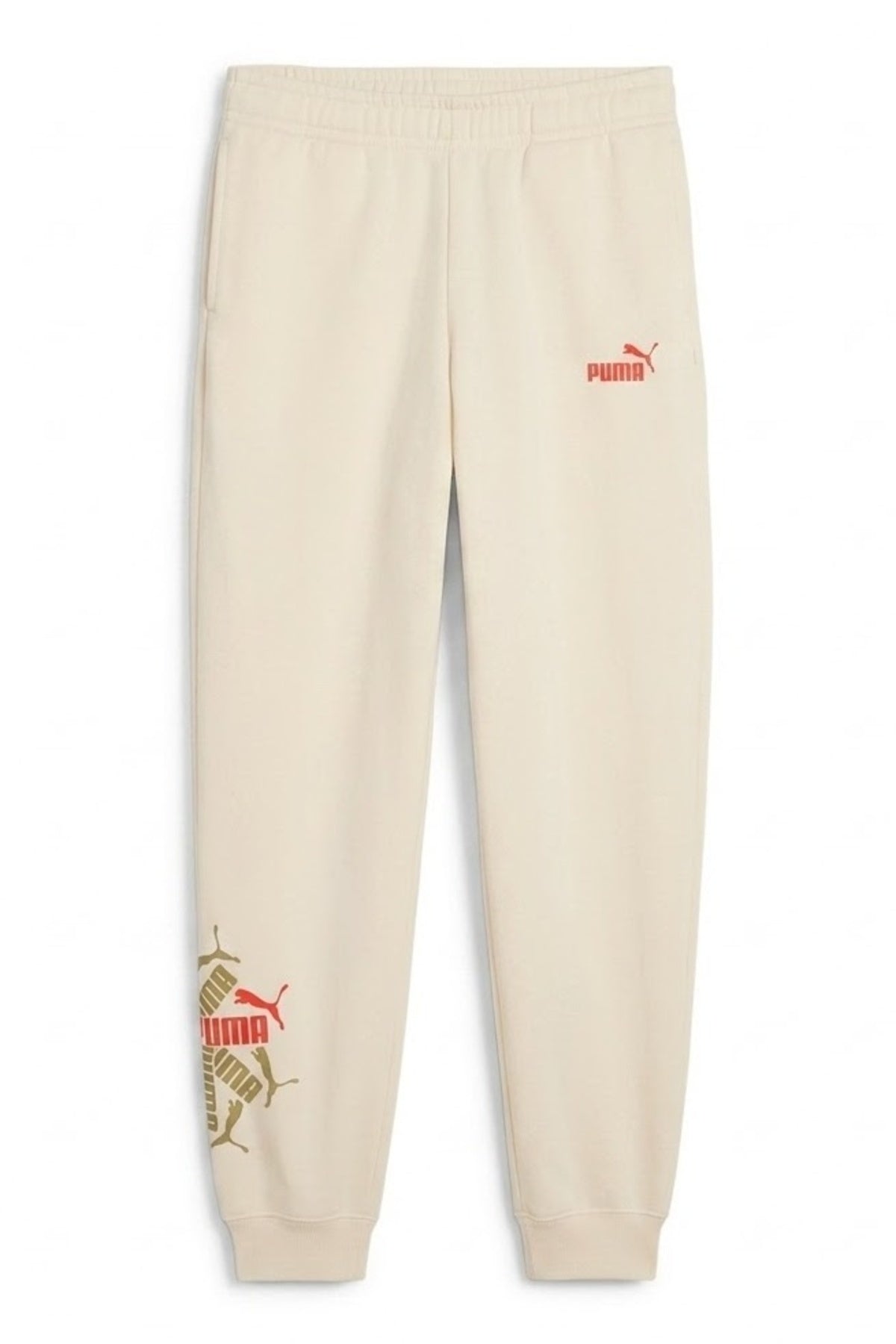PUMA RAND SWEATPANTS FL B en color BEIS  (1)