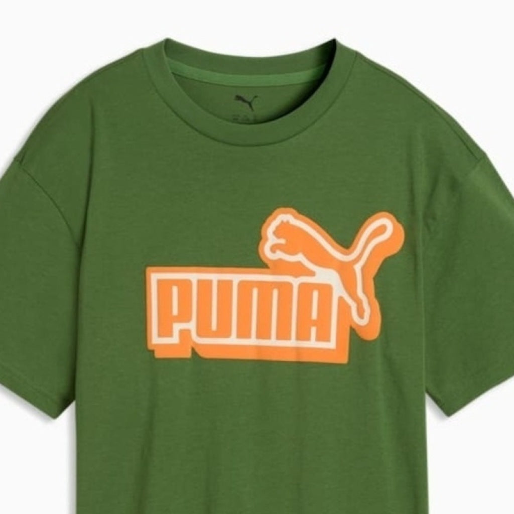 PUMA LOGO LAB STORY  en color VERDE  (5)