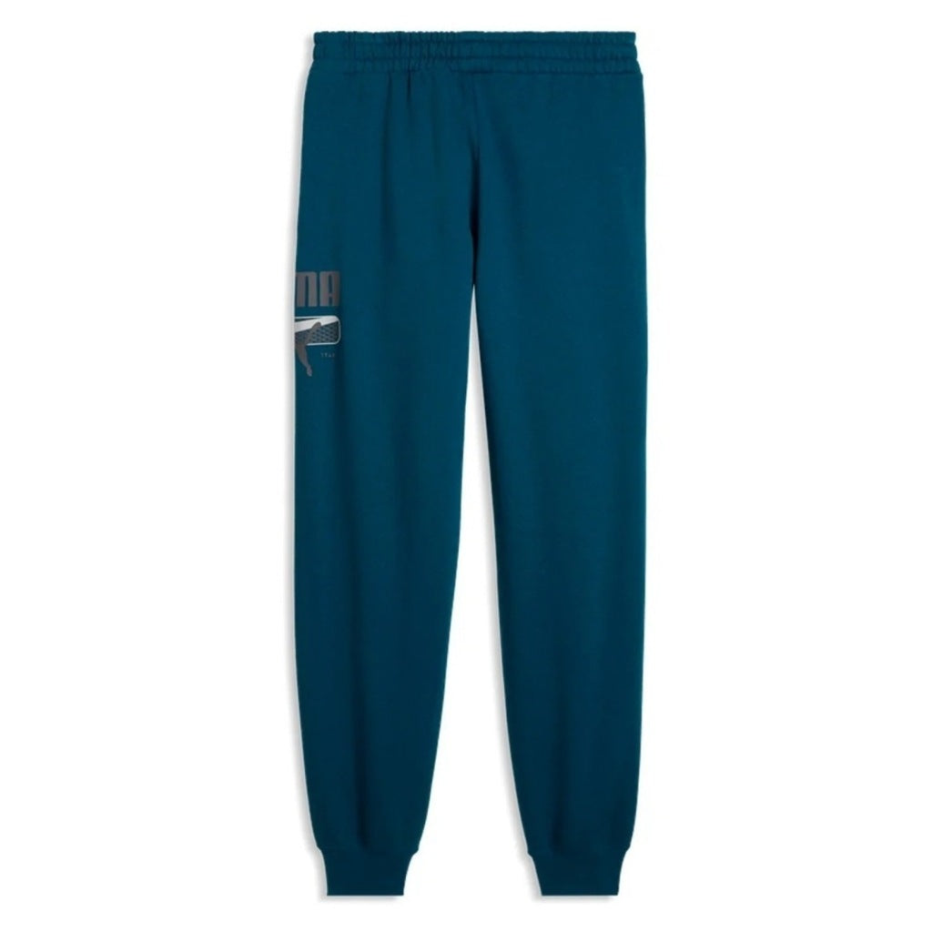 PUMA LOGO PLAY SWEATPANTS FL CL en color VERDE  (5)
