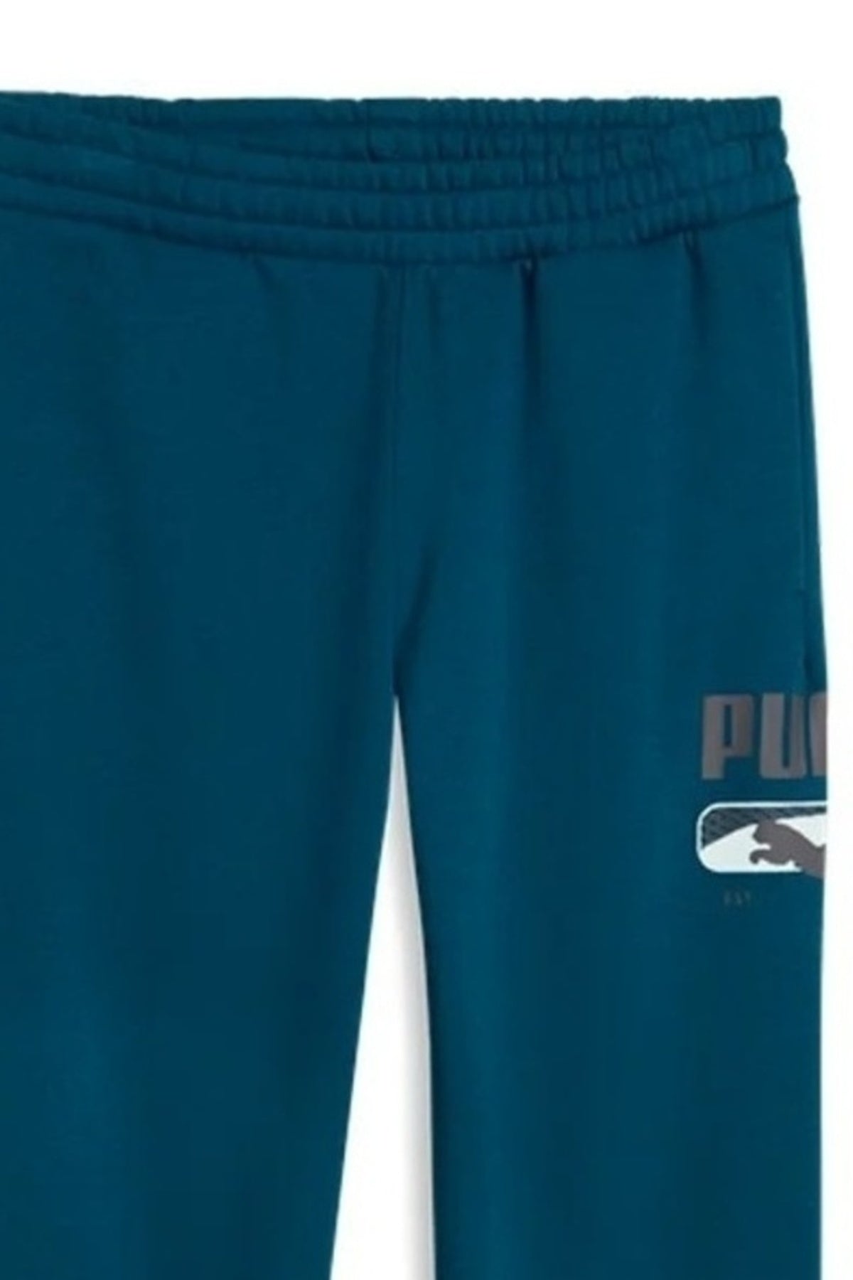 PUMA LOGO PLAY SWEATPANTS FL CL en color VERDE  (3)