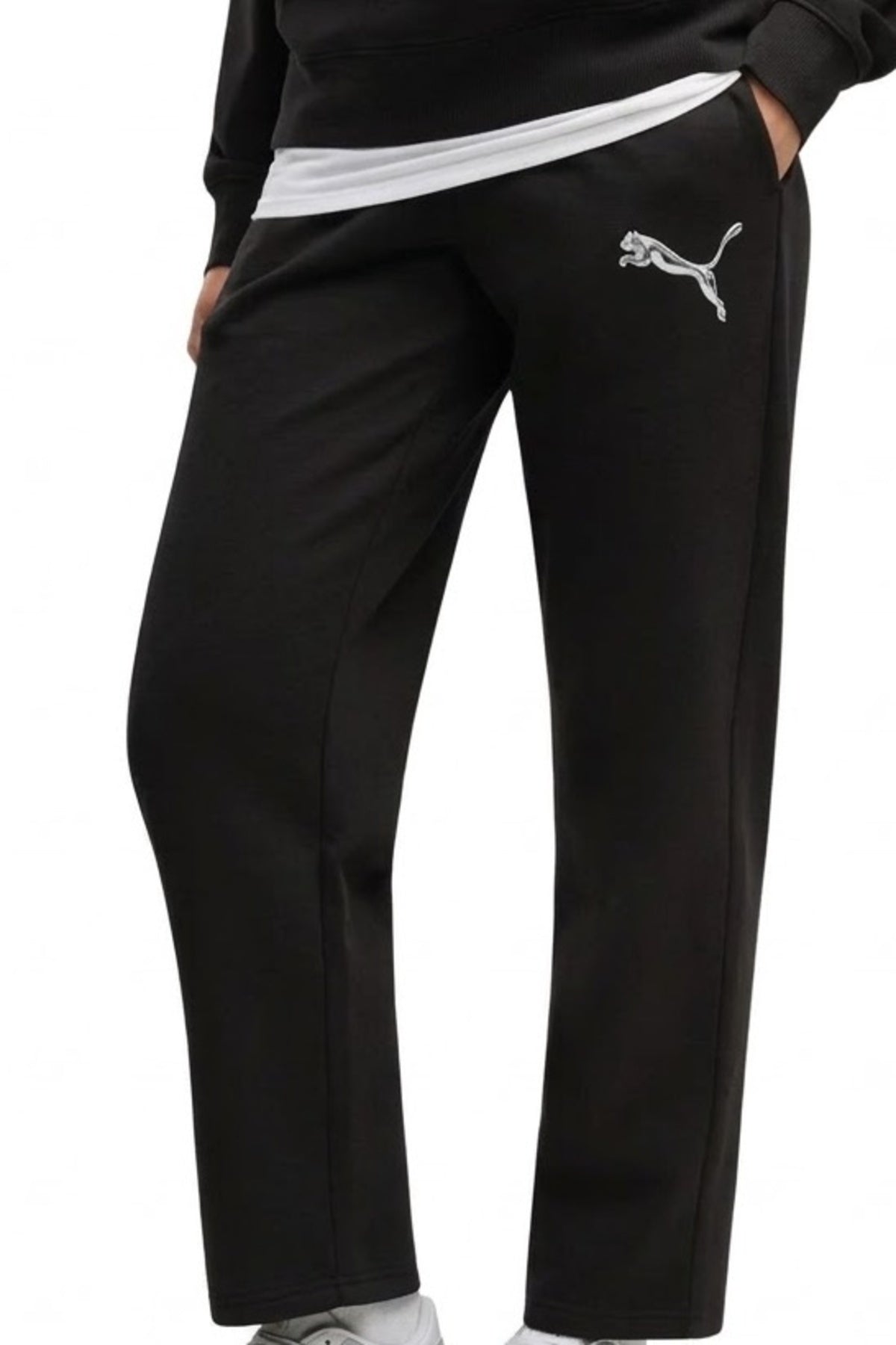 PUMA  COMFORT PANTS en color NEGRO  (1)