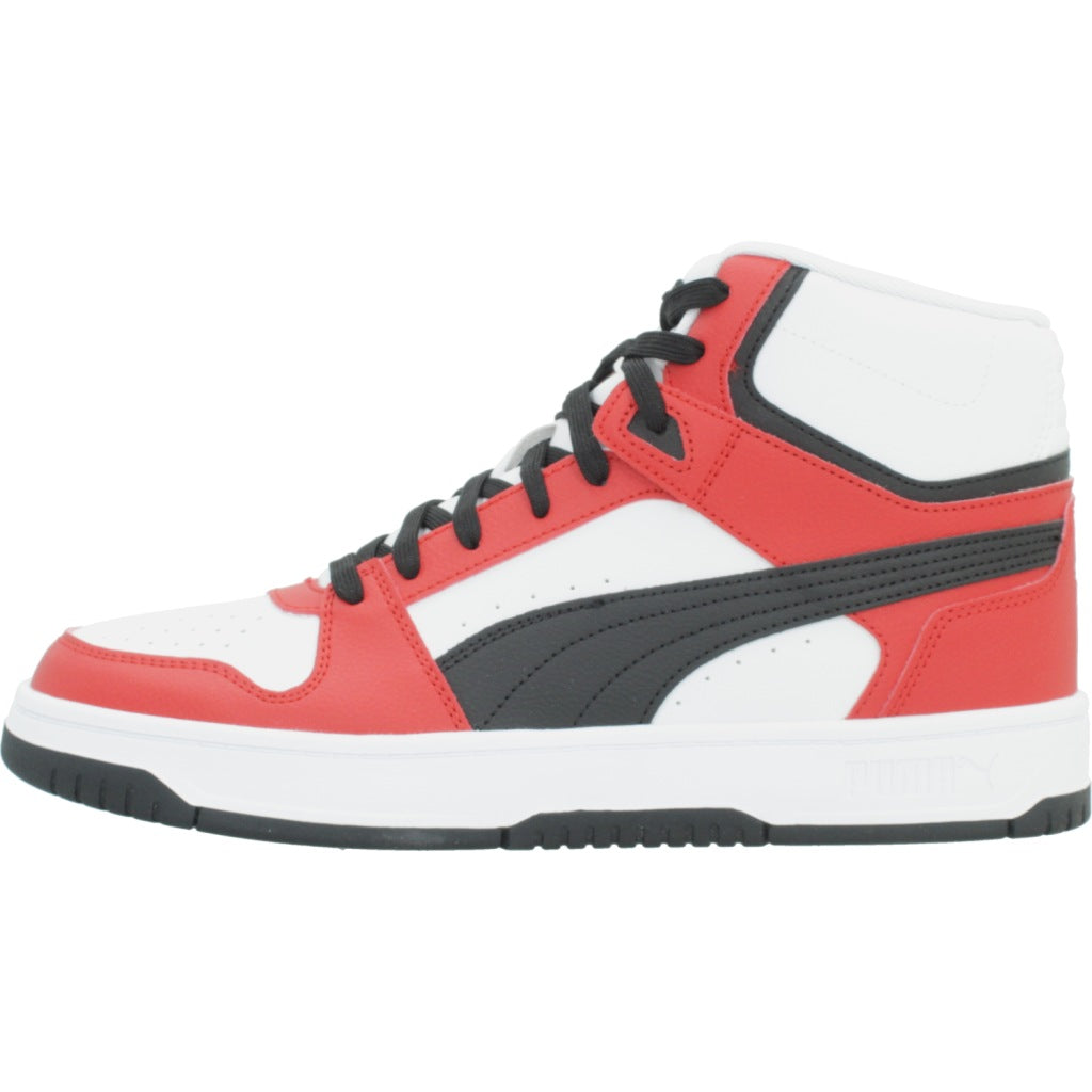 PUMA REBOUND SLAM MID en color BLANCO  (2)