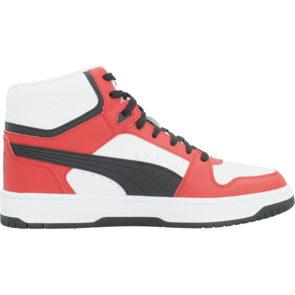 PUMA REBOUND SLAM MID en color BLANCO  (4)
