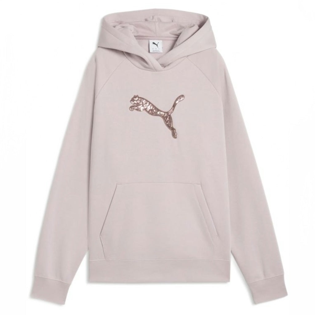 PUMA STANDARD HOODIE en color ROSA  (6)